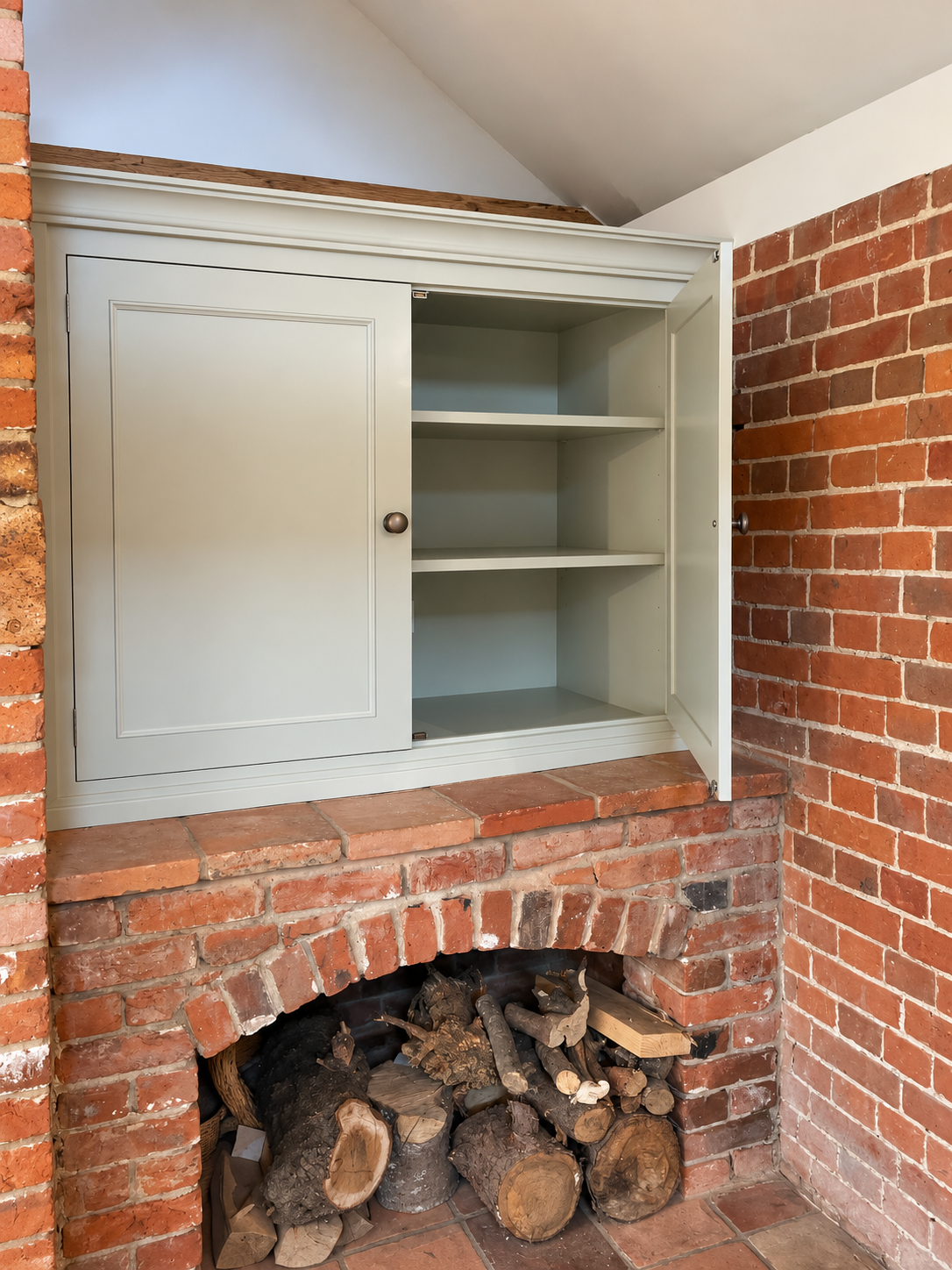 Rustic Brick Fireplace Cabinet Nook.png