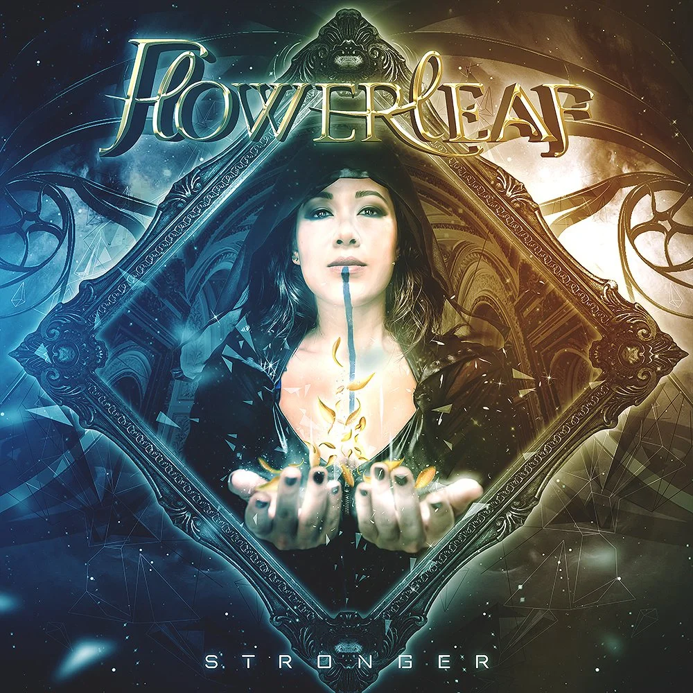 FlowerLeaf - Stronger Cover Artwork by Carlos Fides