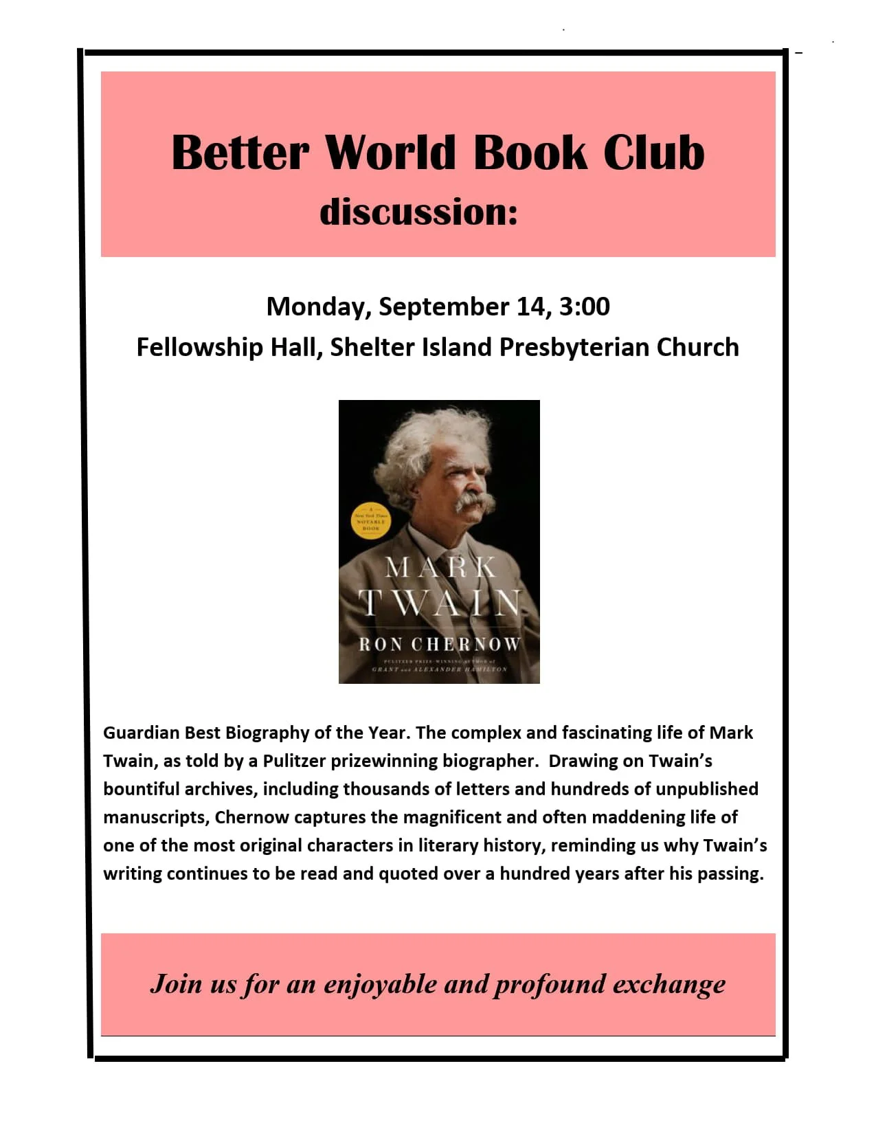 Better World Book Club