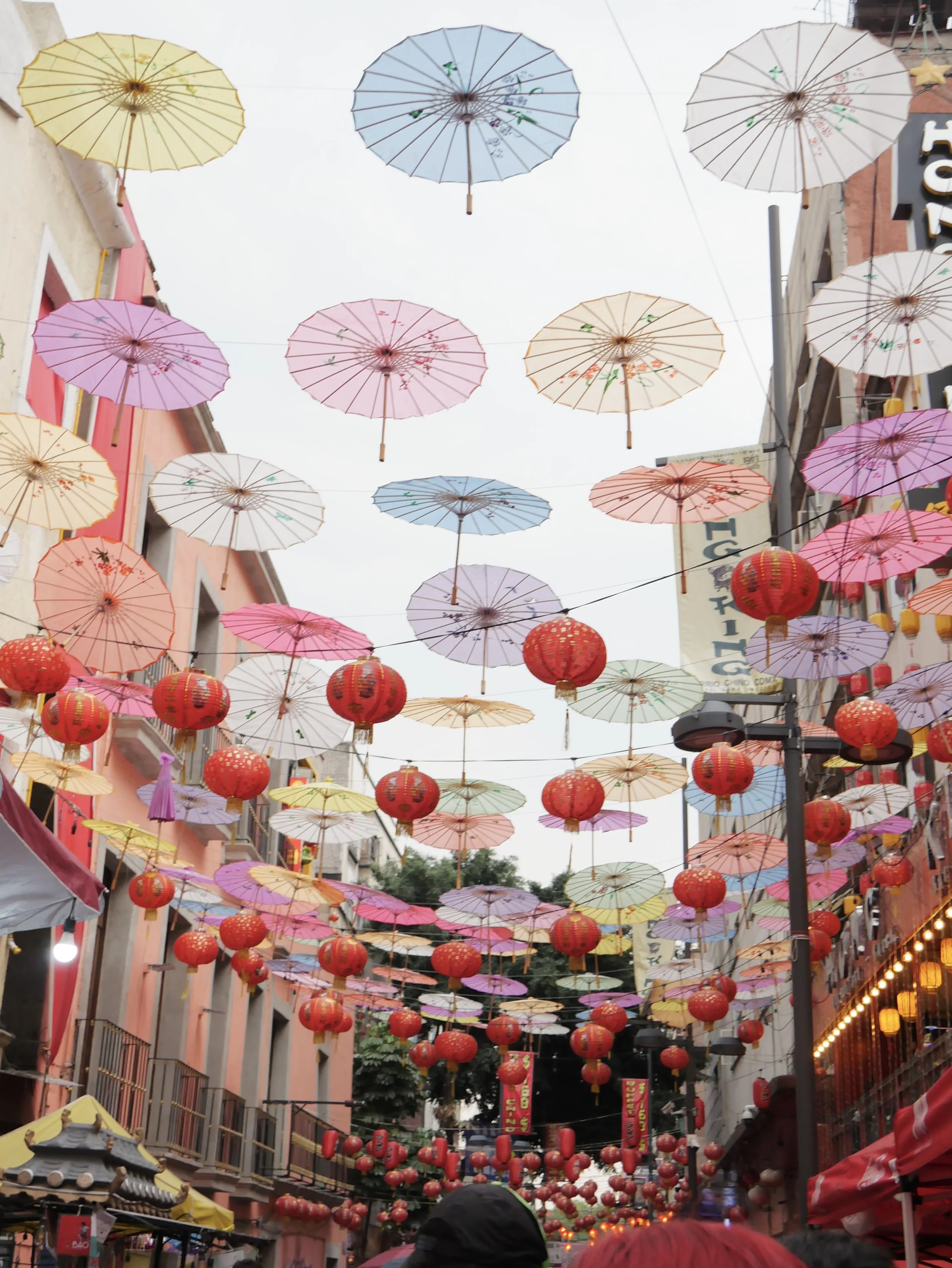 Umbrellas in Chinatown 