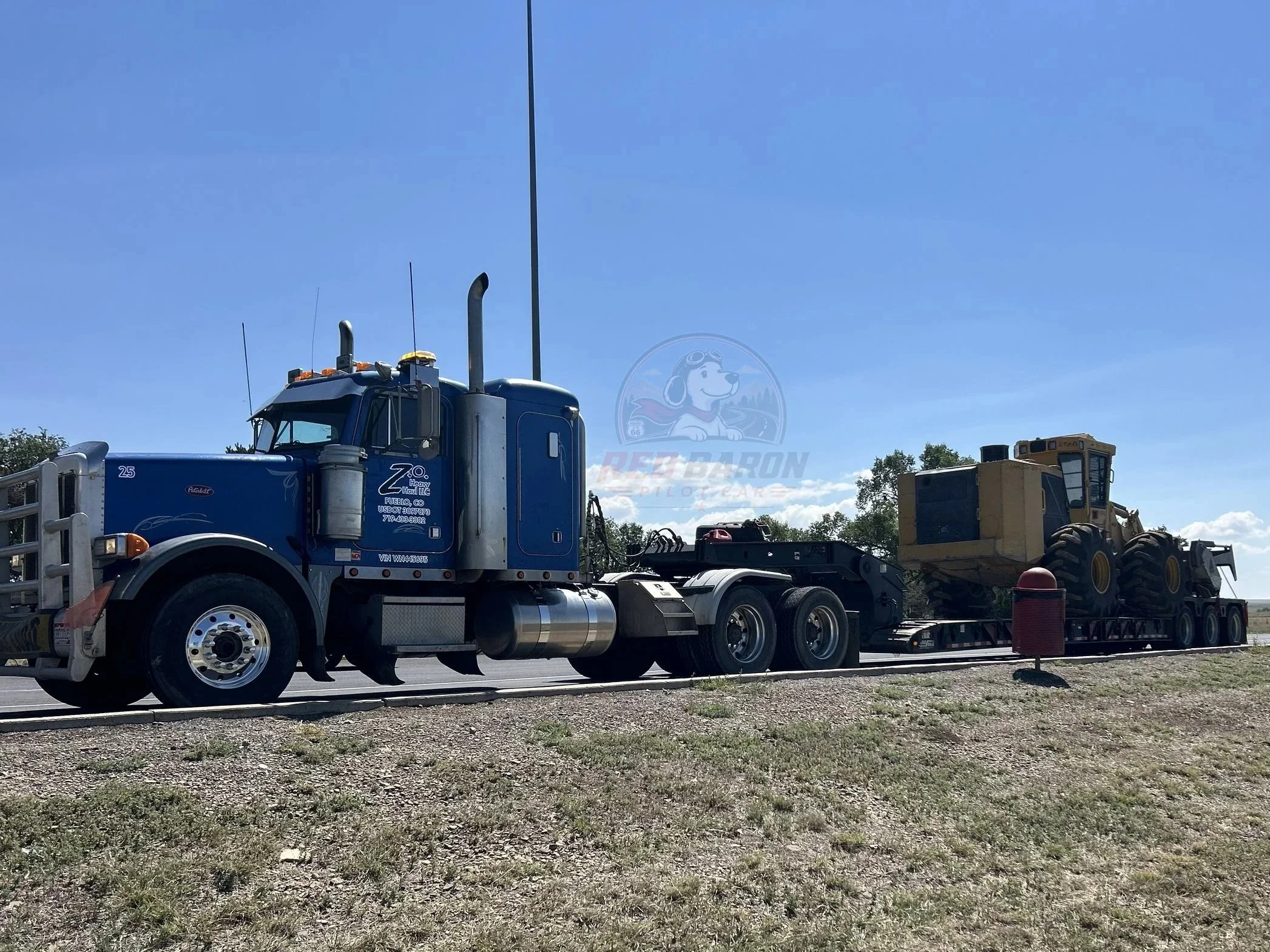 Heavy haul oversize load
