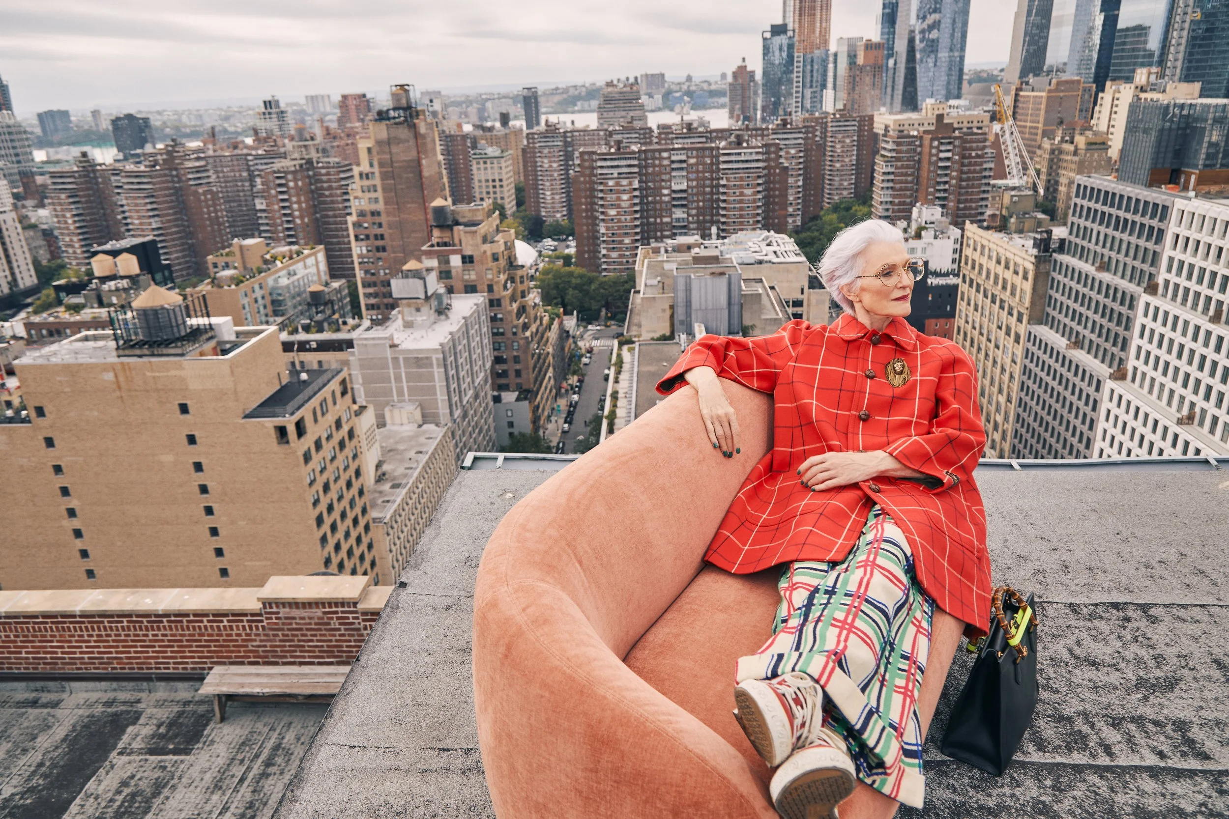 Maye Musk x ELLEMEN