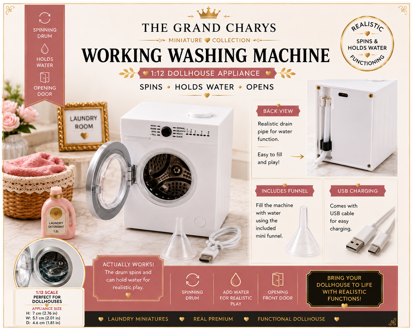 Miniature washing machine