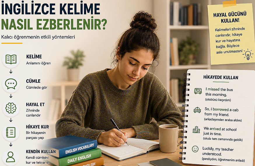 İngilizce Kelime Nasıl Ezberlenir? Kalıcı Öğrenmenin Etkili ve Pratik Yöntemleri