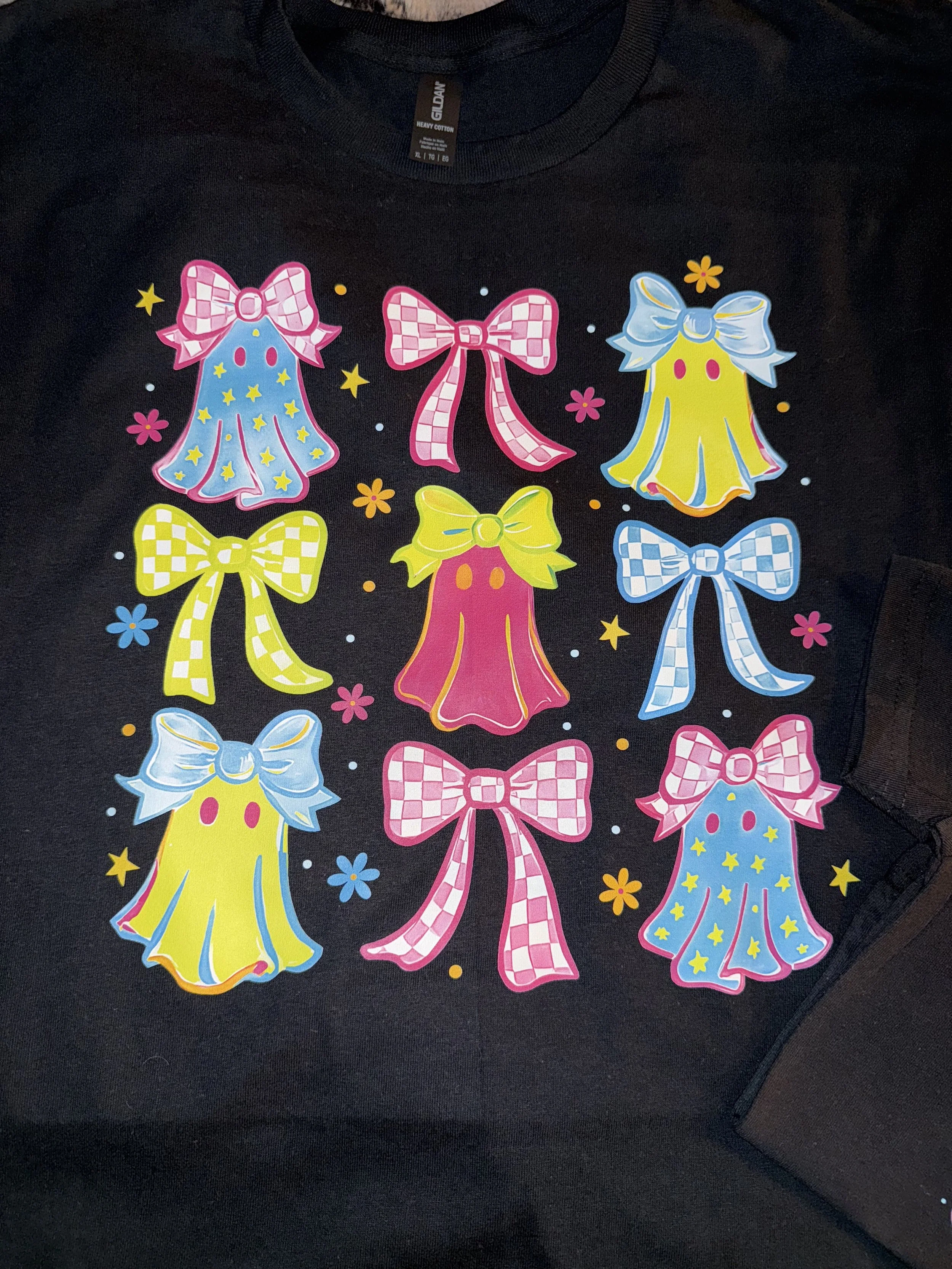 Neon Ghost Coquette Shirt