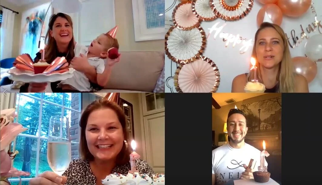 1 Year Celebration at home - our wishes to you!