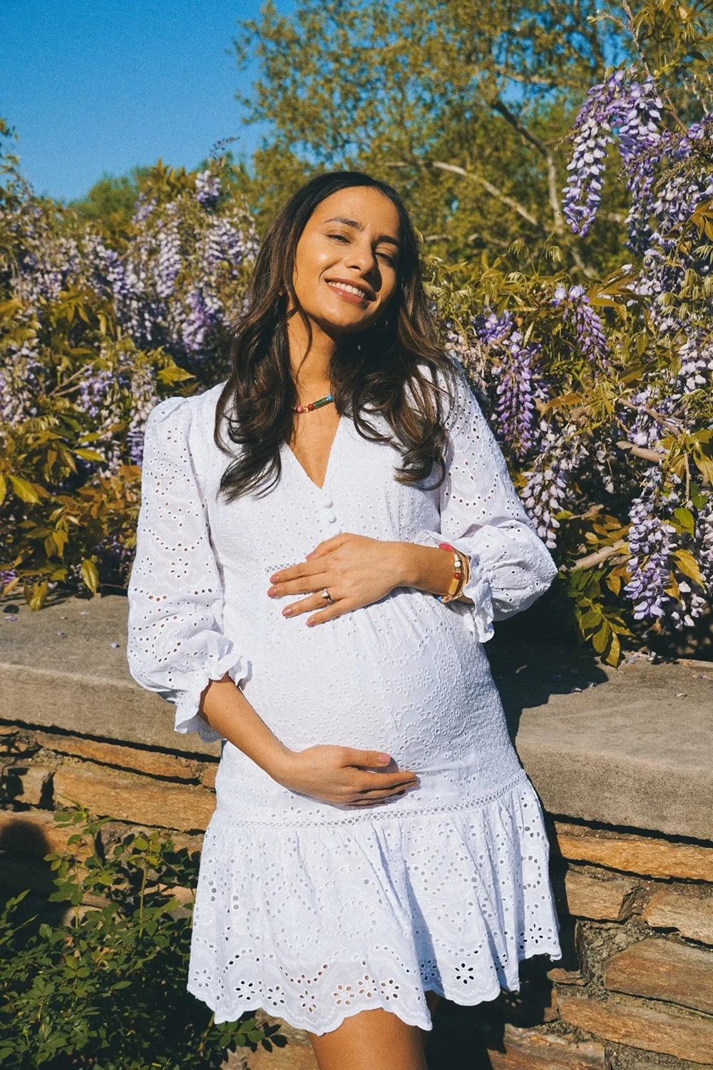 It's a balancing act! Naredeen celebrates her first Mother’s day! 