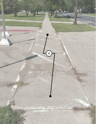 Crosswalk accessibility limitations