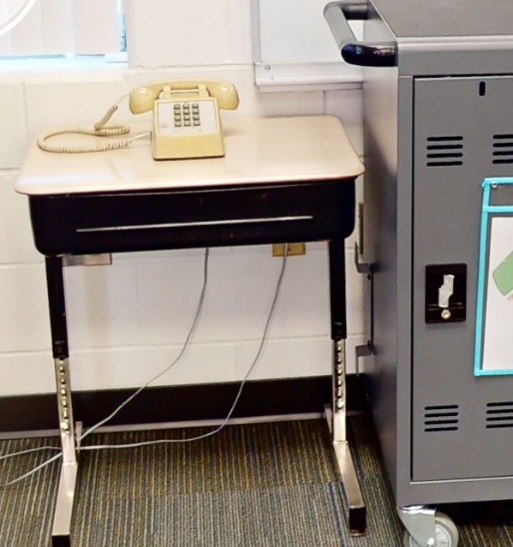 Outdated phone system at South Point