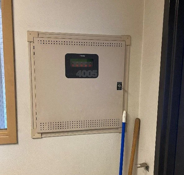 Aging bus garage fire  protection system