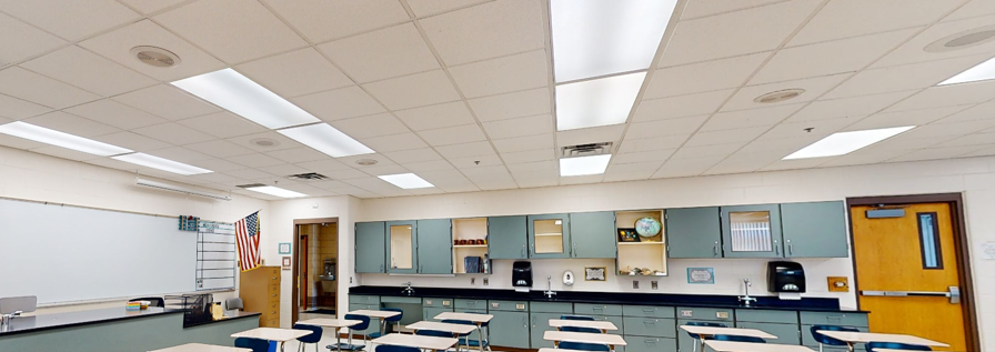 Outdated and inefficient lighting at CMS