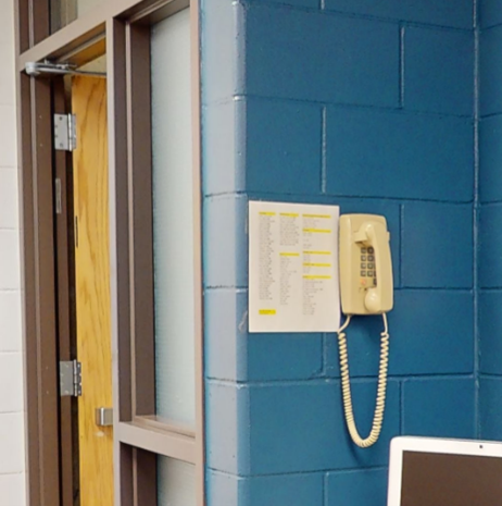 Outdated phone system at CMS