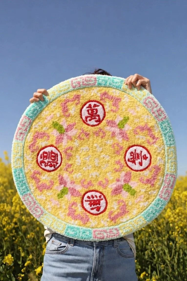 Boundless Longevity as a rug yellow