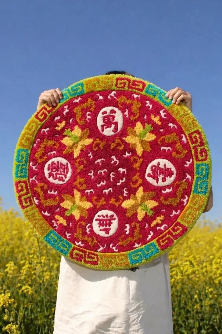Boundless Longevity as a rug traditional colour