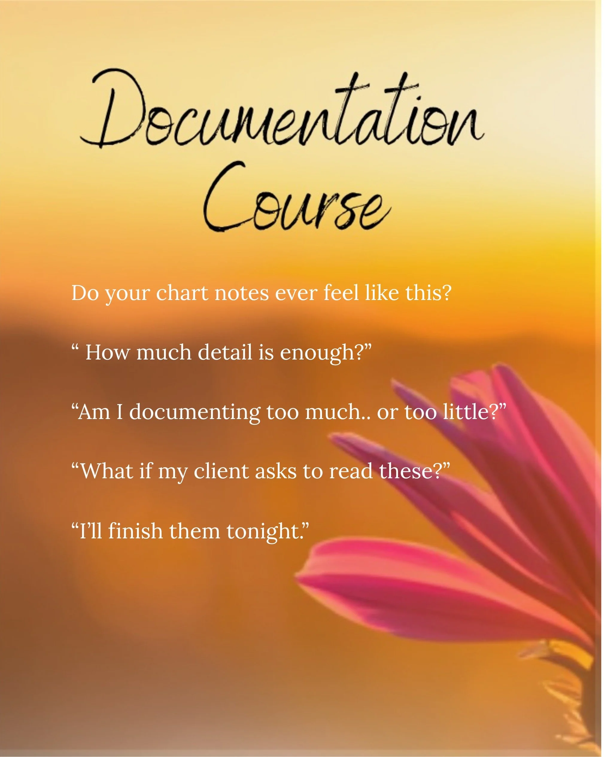 Documentation used to be the part of my day I dreaded the most.

Most therapists were never really taught how to write chart notes. We were handed a template, told to &ldquo;document appropriately,&rdquo; and then left to figure out what that actuall