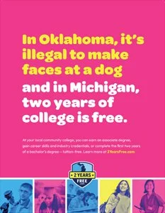 2YearsFree.com 8.5x11 poster