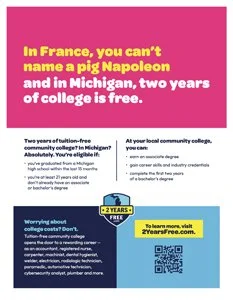 2YearsFree.com flyer