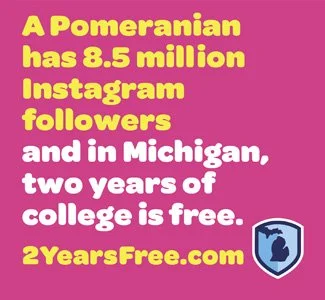 2Years Free social media post Pomeranian