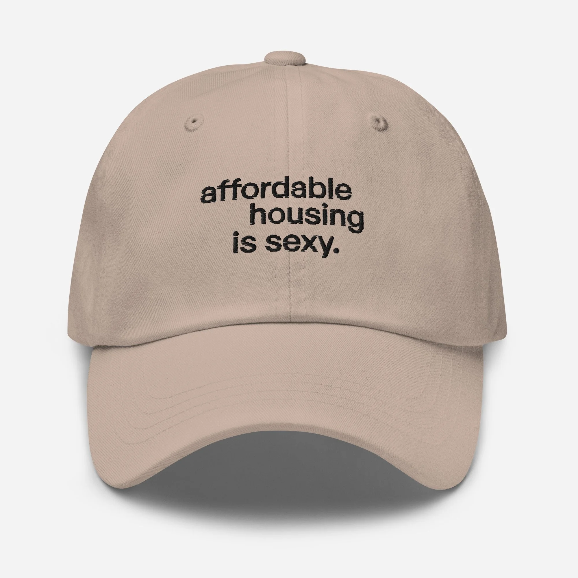 affordable housing is sexy dad cap