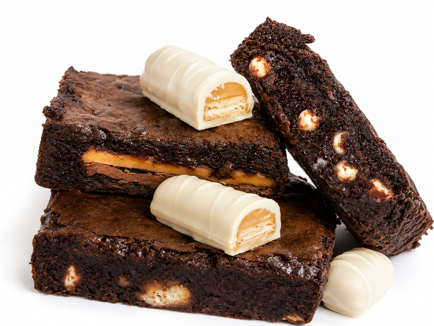 White Twix Brownie
