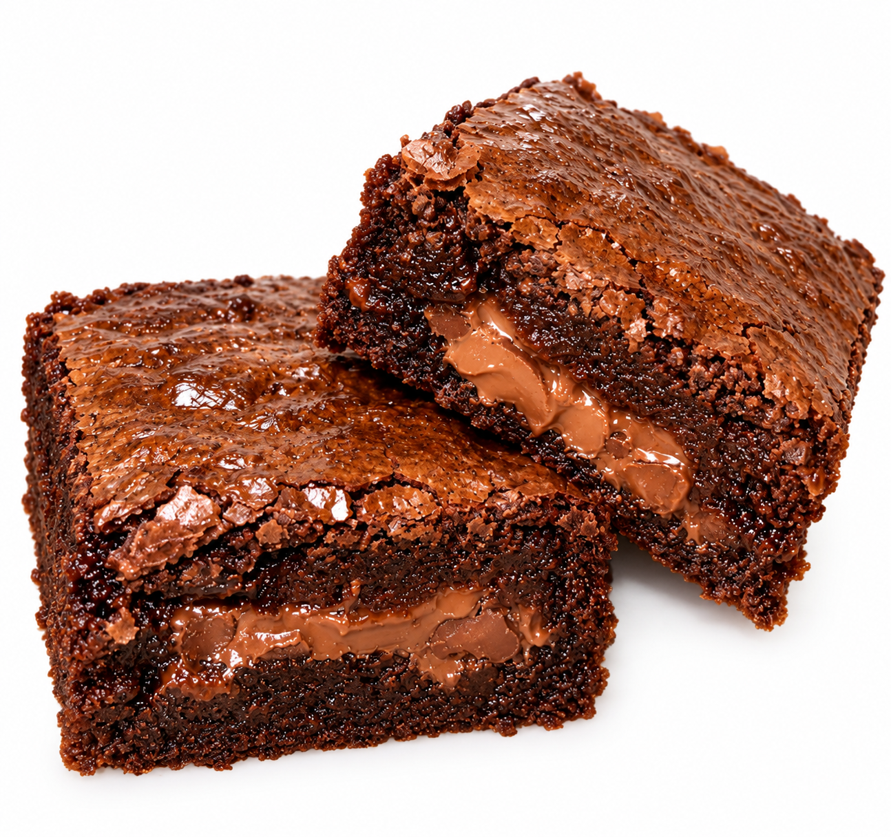 Double choc fudge brownie