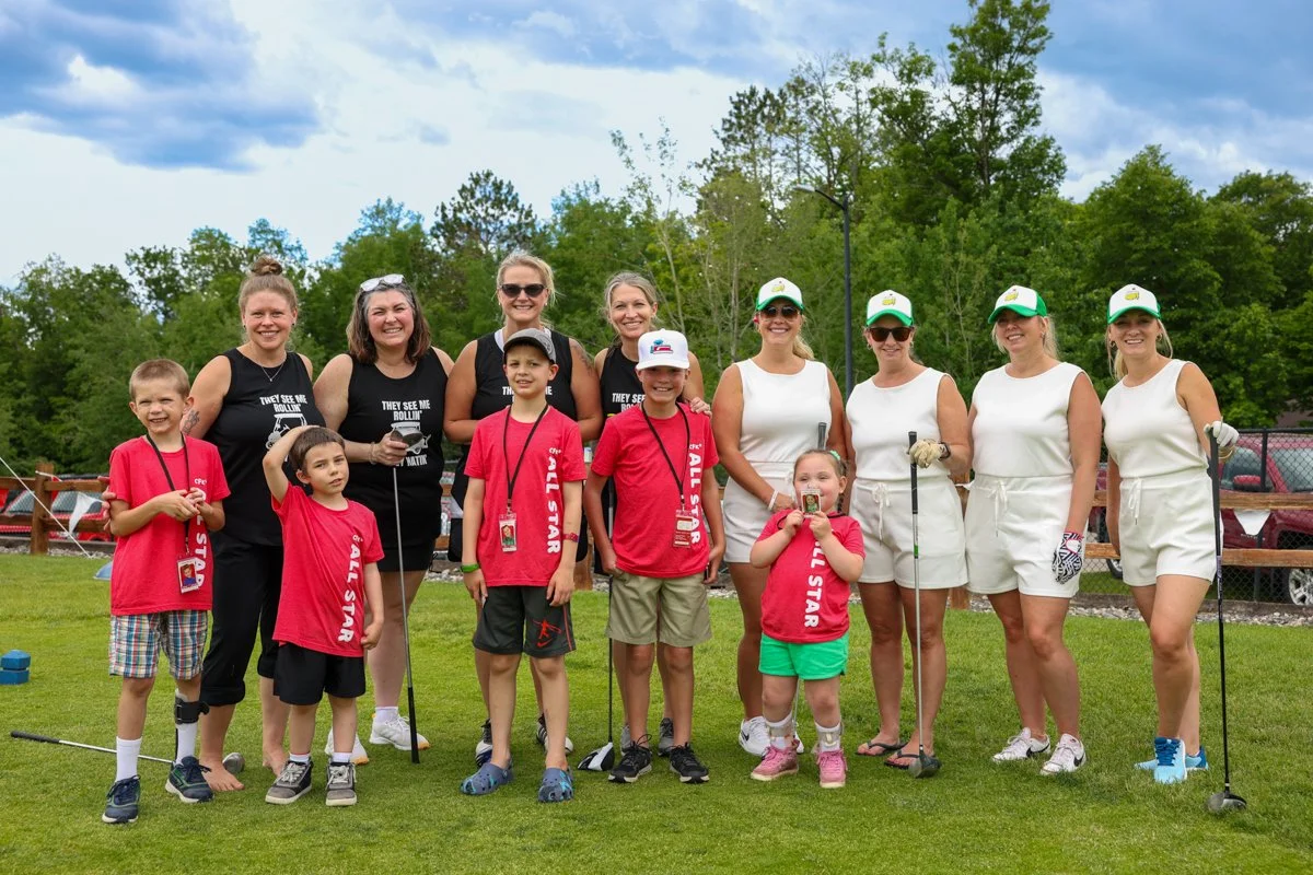 Caring Fore Kids golf team
