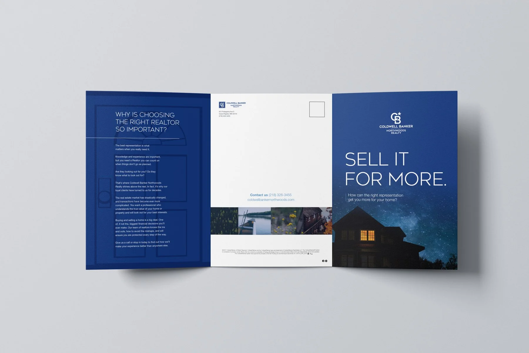 Spring 2021 Coldwell Banker Northwoods Realty Campaign Mailer (outside)