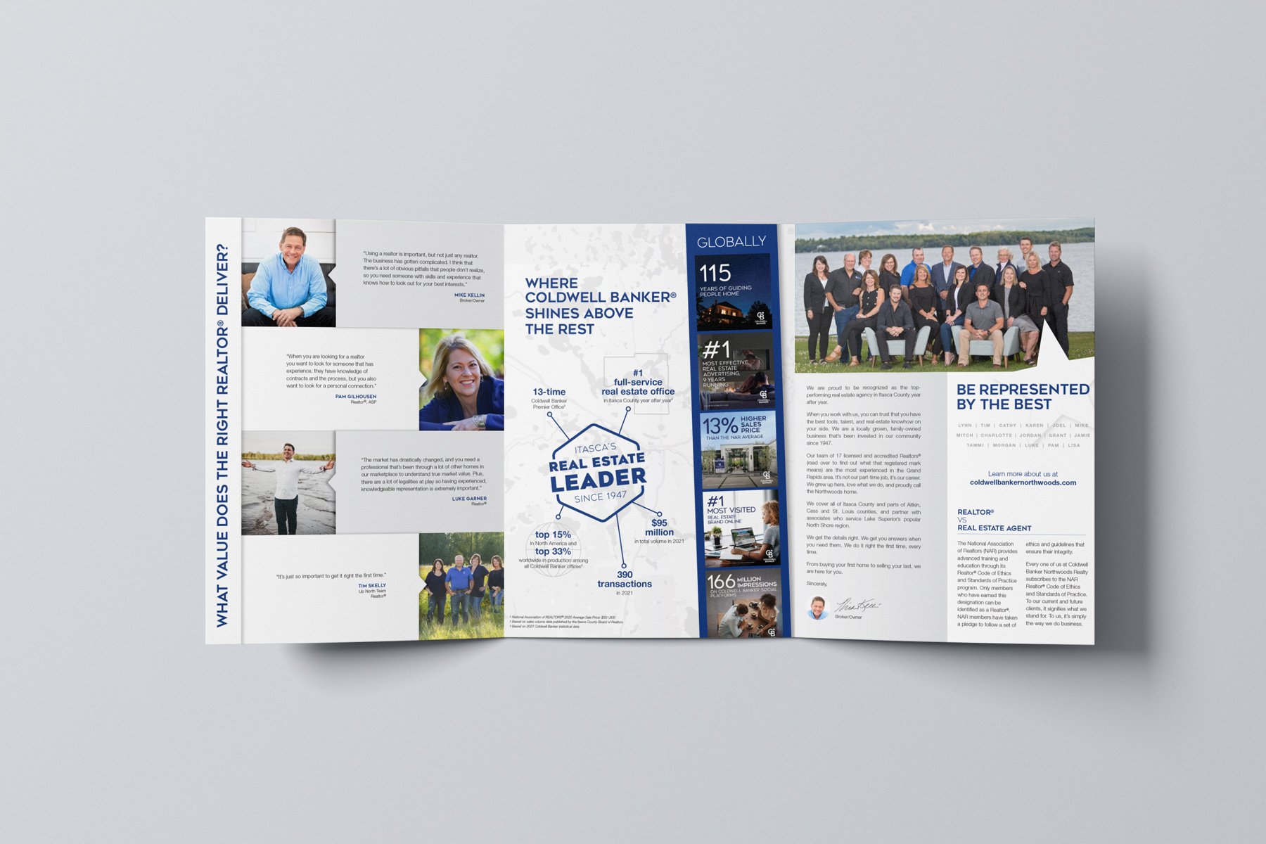 Spring 2022 Coldwell Banker Northwoods Realty Campaign Mailer (inside)