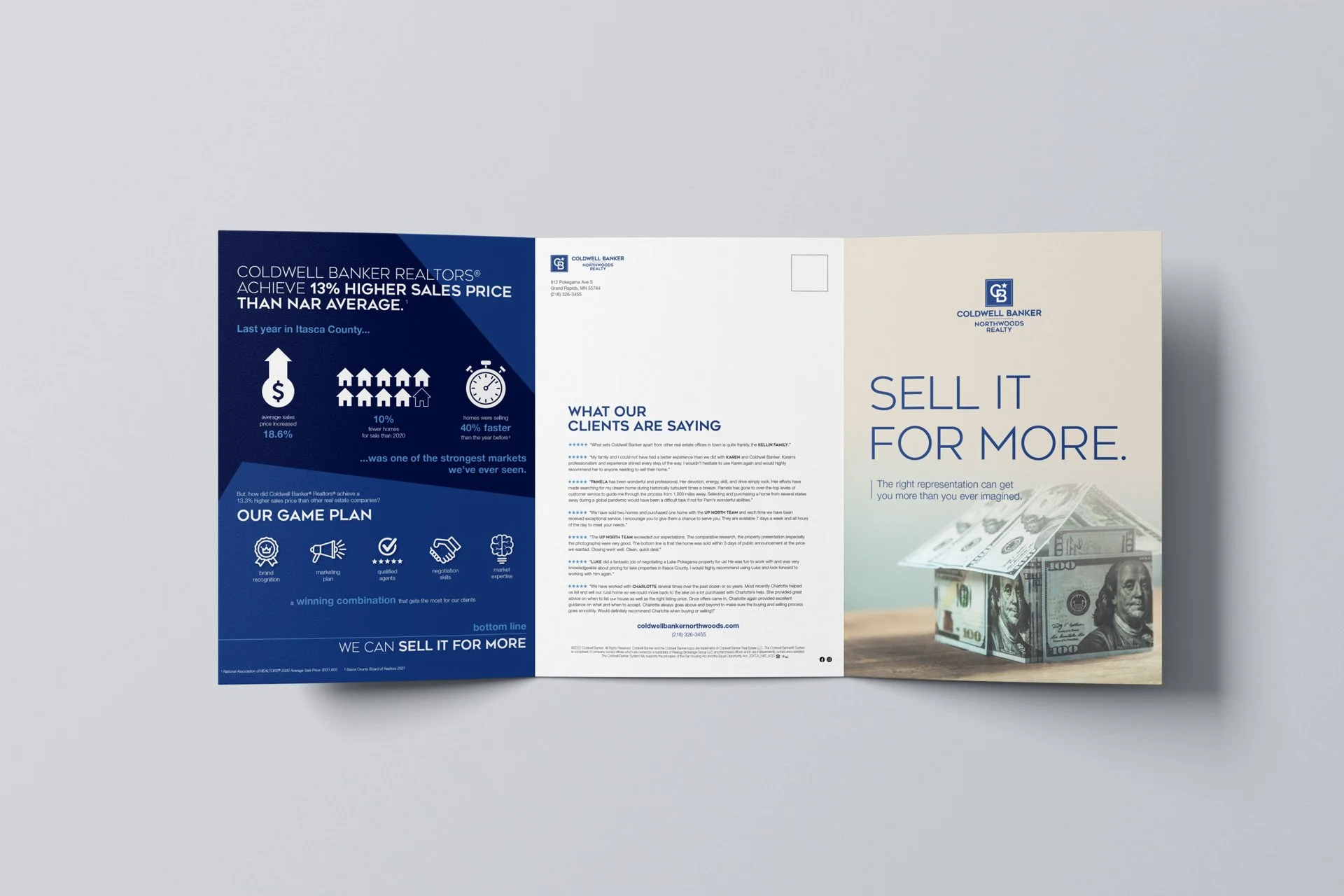 Spring 2022 Coldwell Banker Northwoods Realty Campaign Mailer (outside)