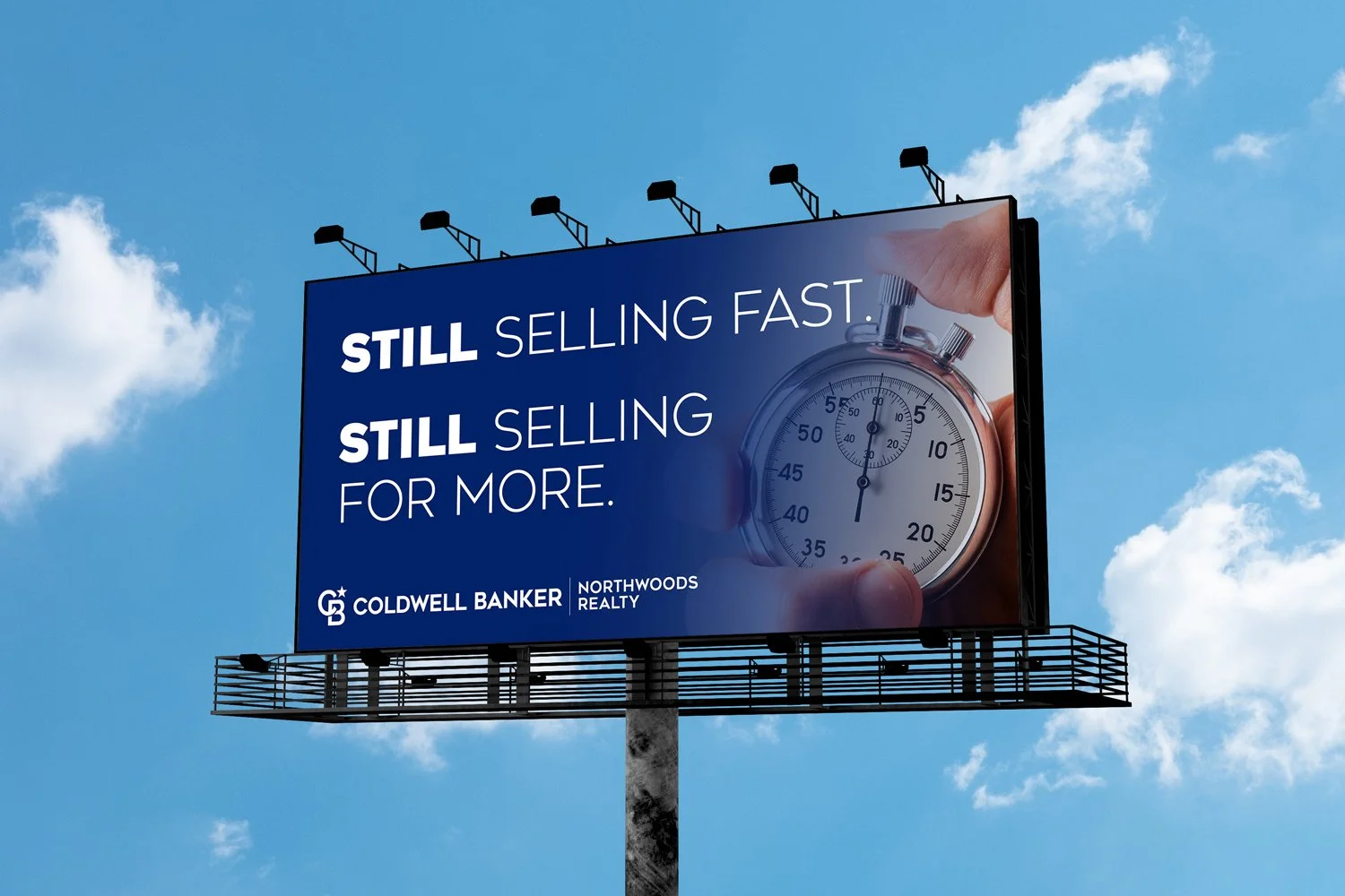Fall 2022 Coldwell Banker Northwoods Realty Campaign Billboard
