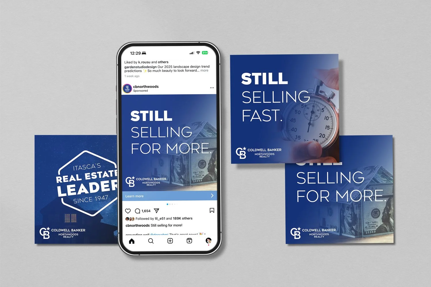 Fall 2022 Coldwell Banker Northwoods Realty Campaign Social Media Ads