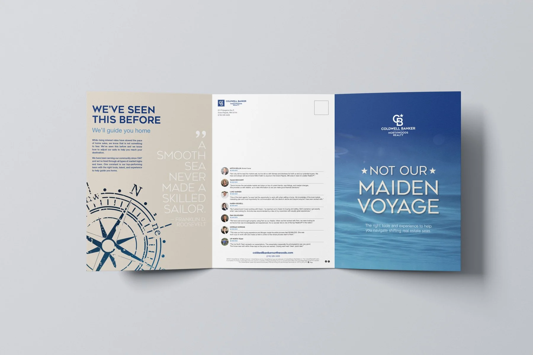 Spring 2023 Coldwell Banker Northwoods Realty Campaign Mailer (outside)