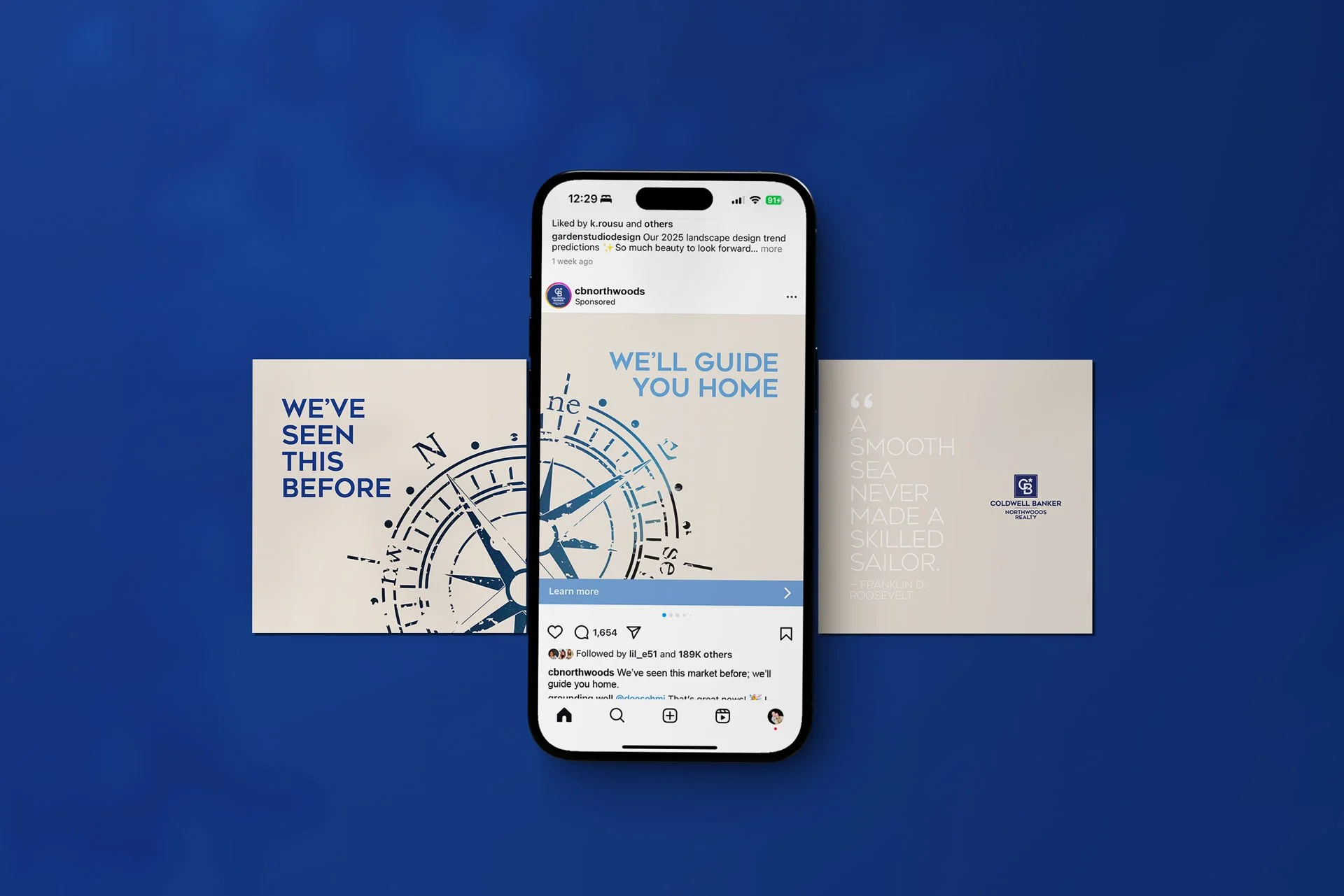 Spring 2023 Coldwell Banker Northwoods Realty Campaign Social Media Carousel Ad