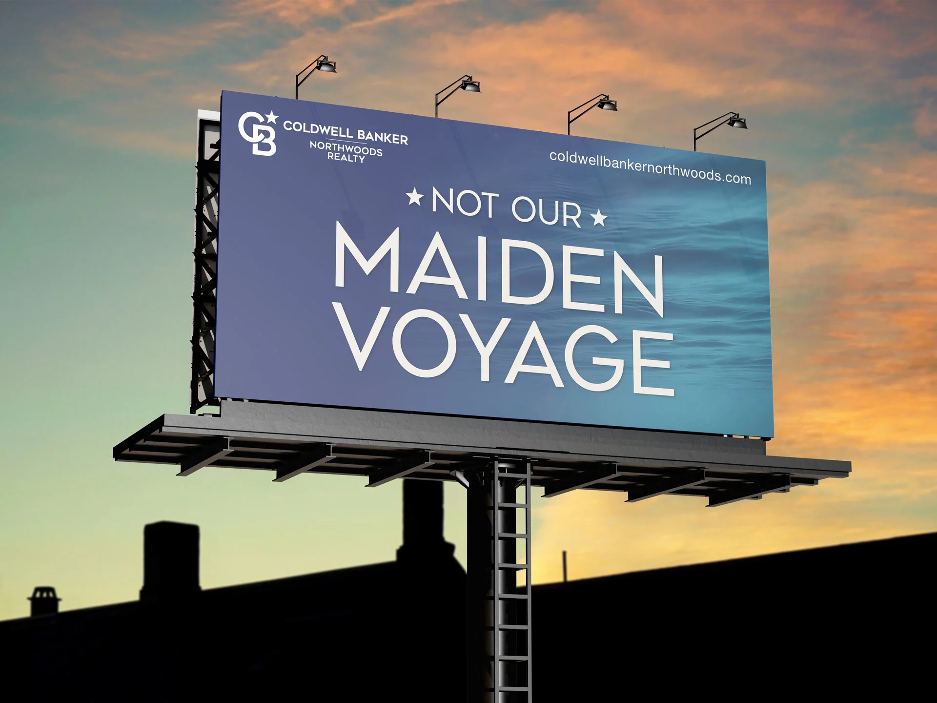 Spring 2023 Coldwell Banker Northwoods Realty Campaign Billboard