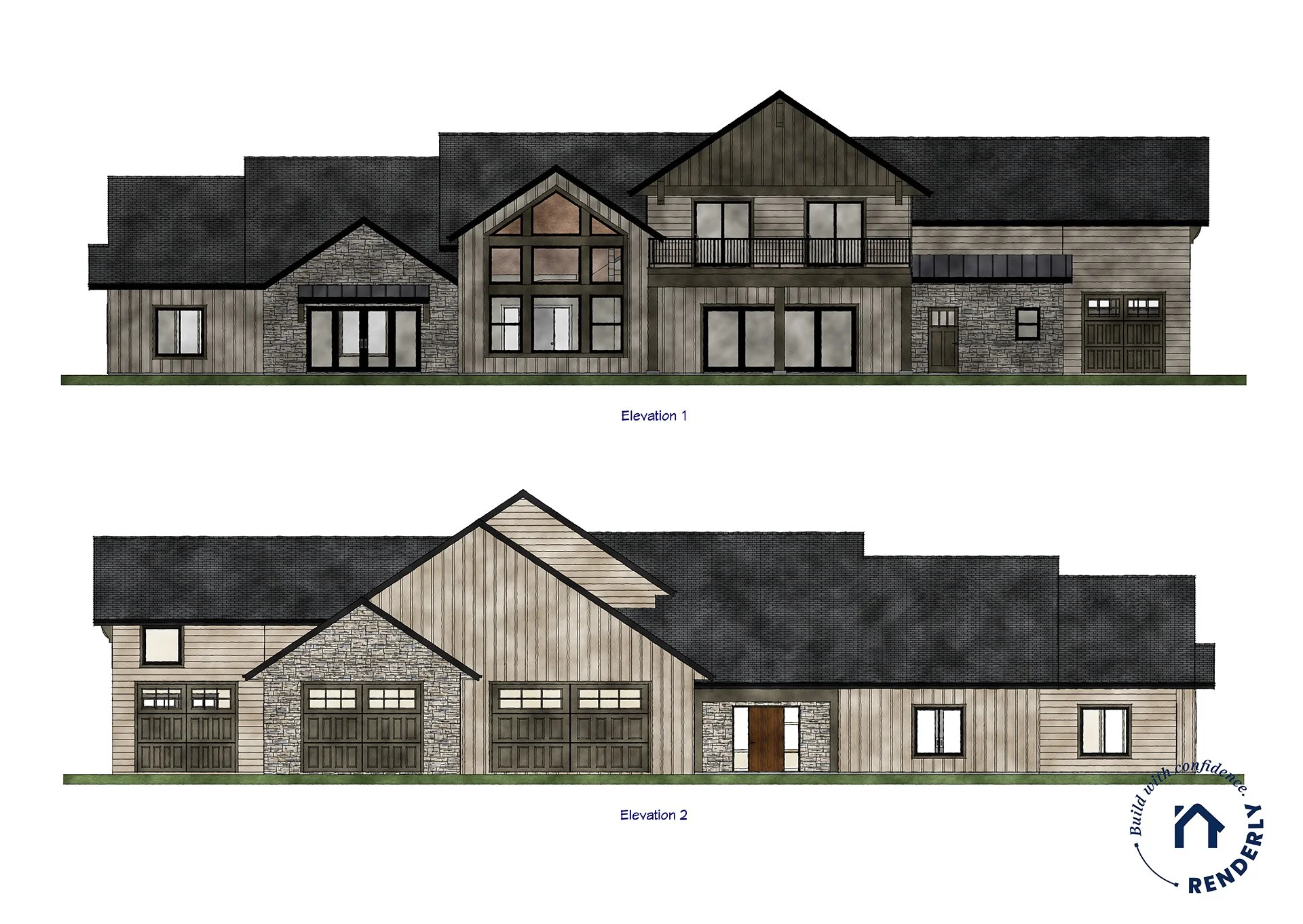 Renderly 2D elevation