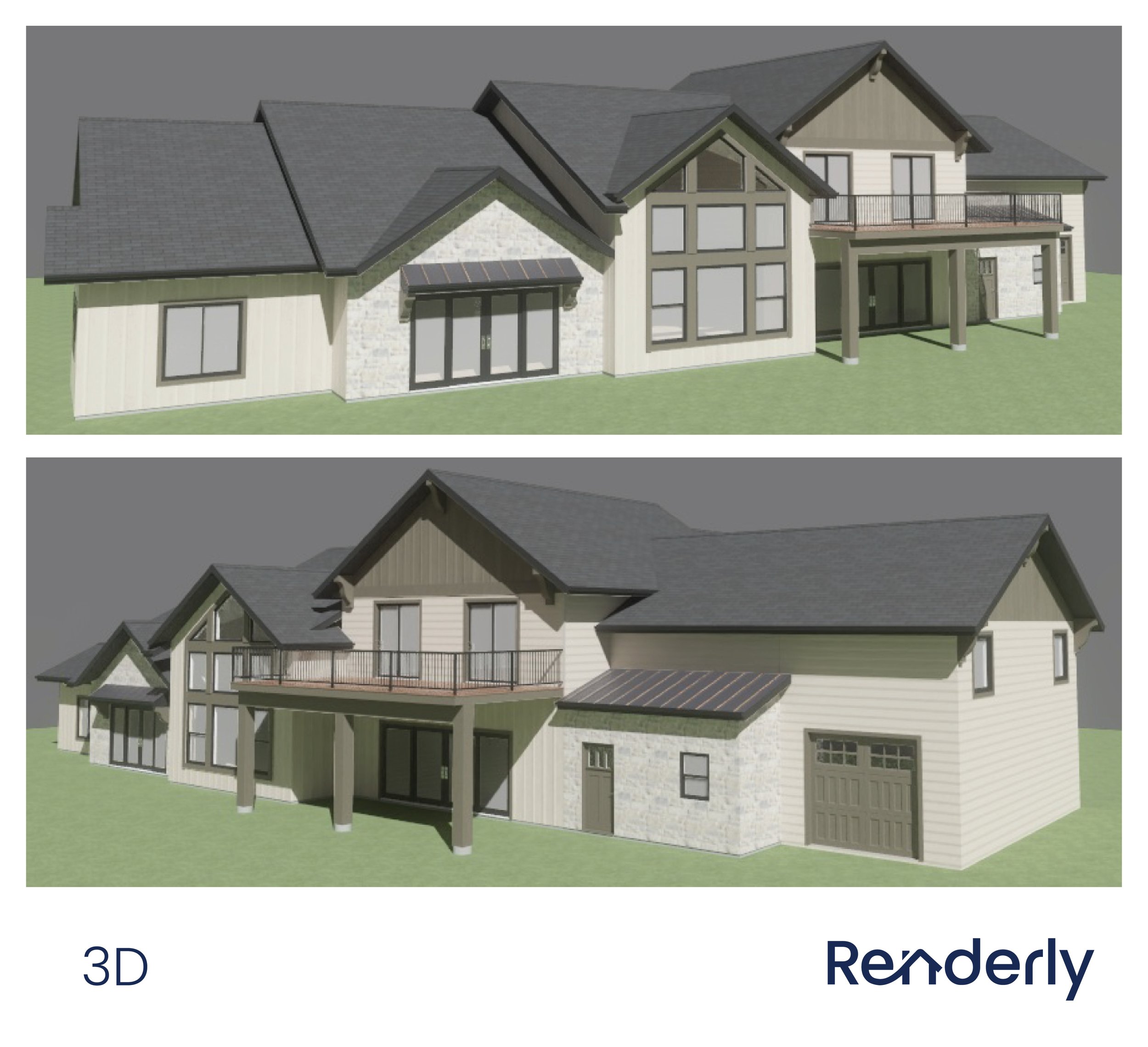 Renderly 3D elevation