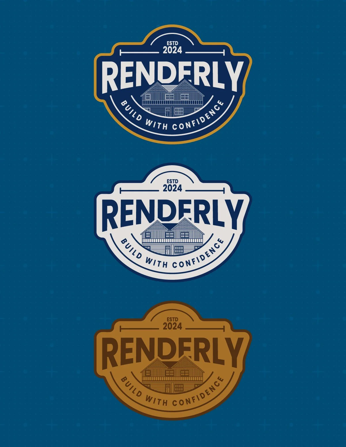 Renderly badge logo