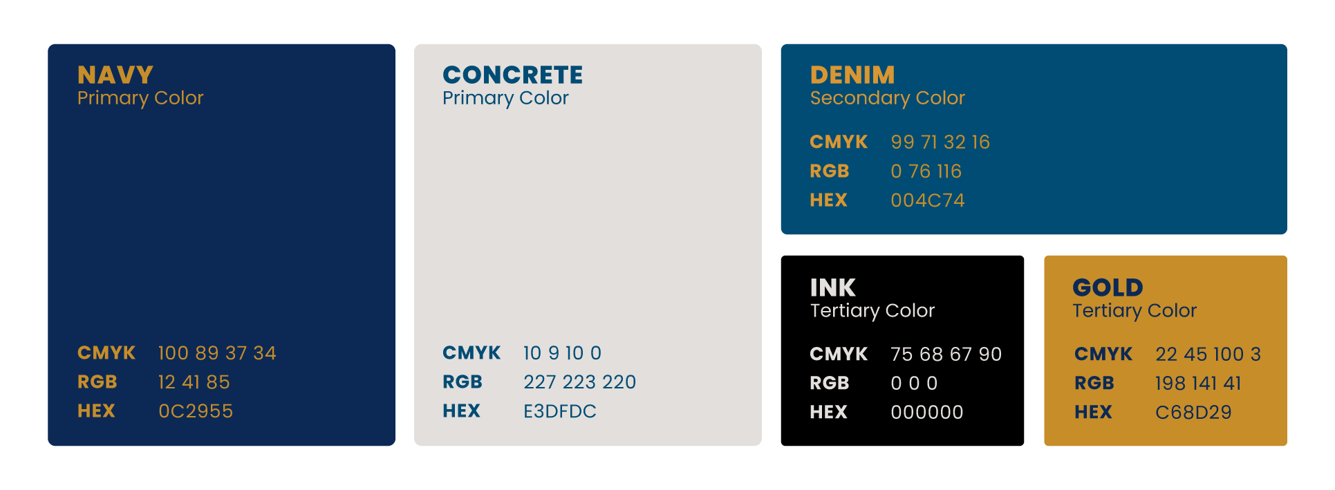 Renderly color palette