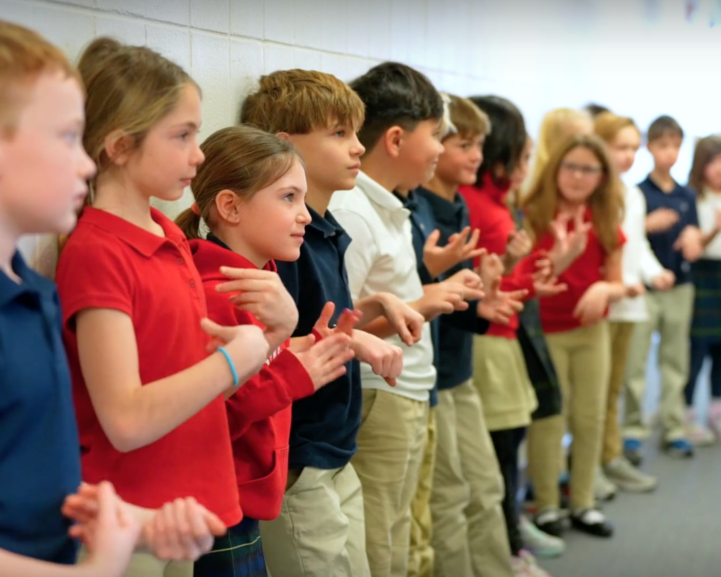St. Joseph's Catholic School kids