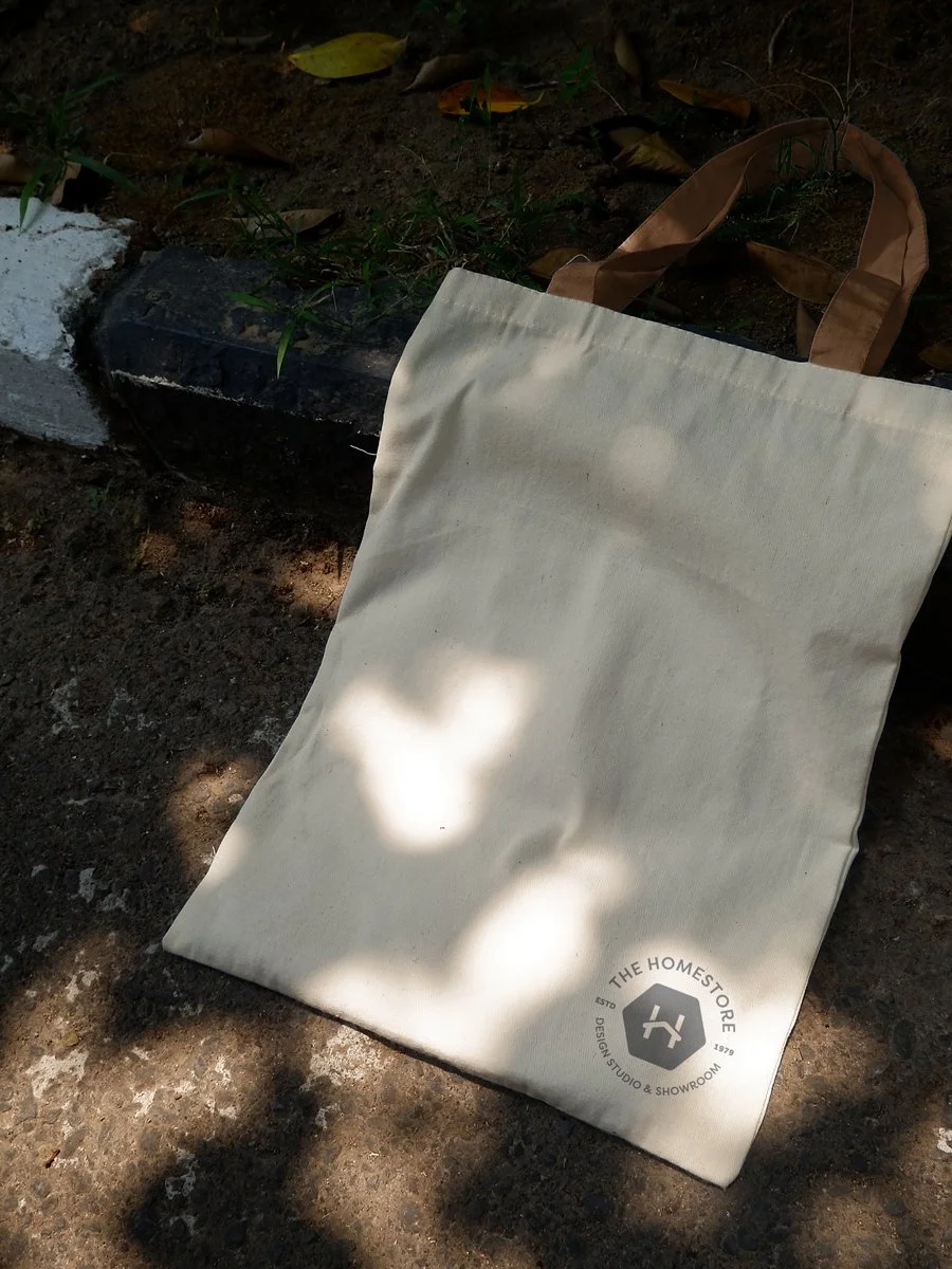 The Homestore canvas tote bag