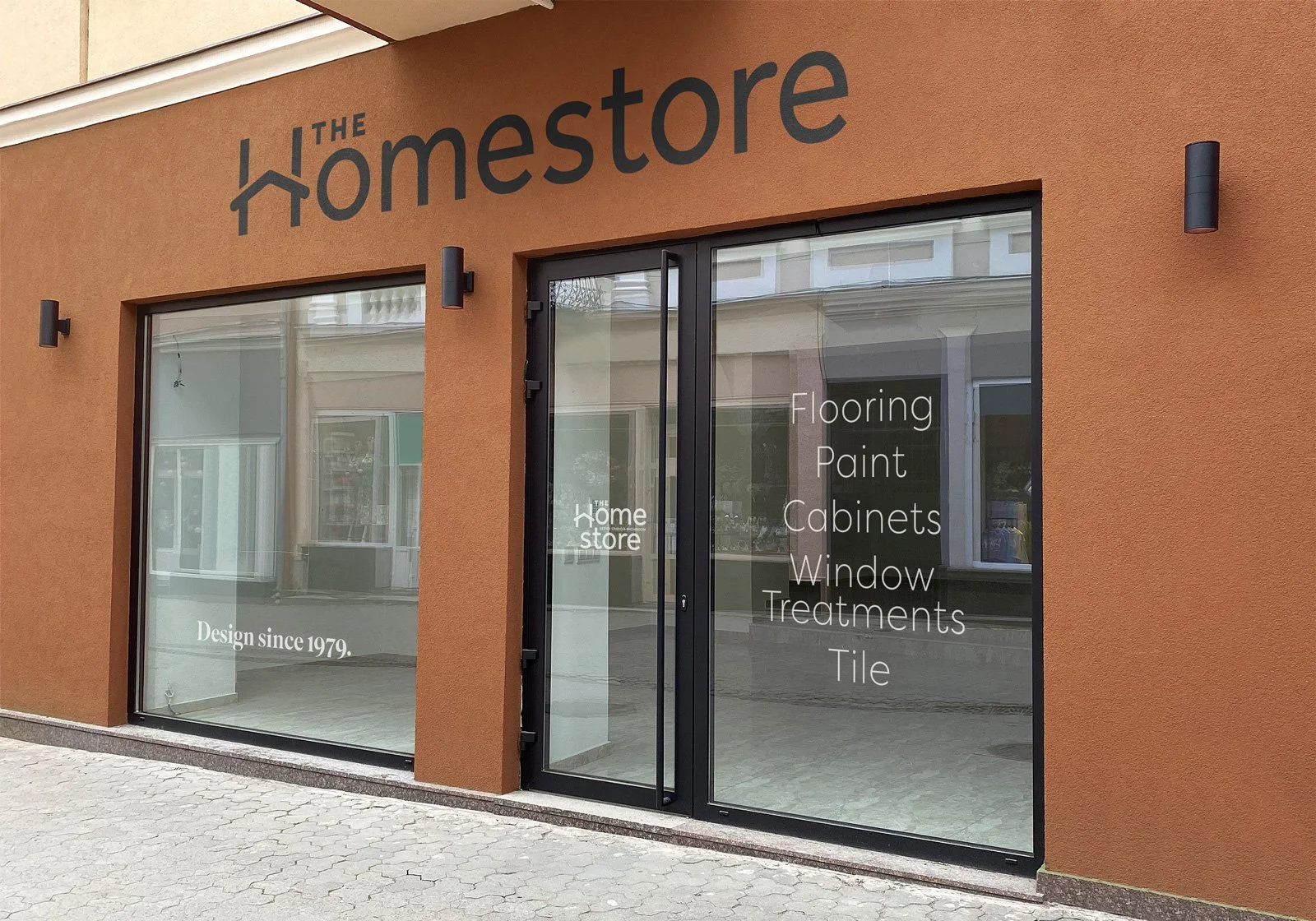The Homestore building mockup