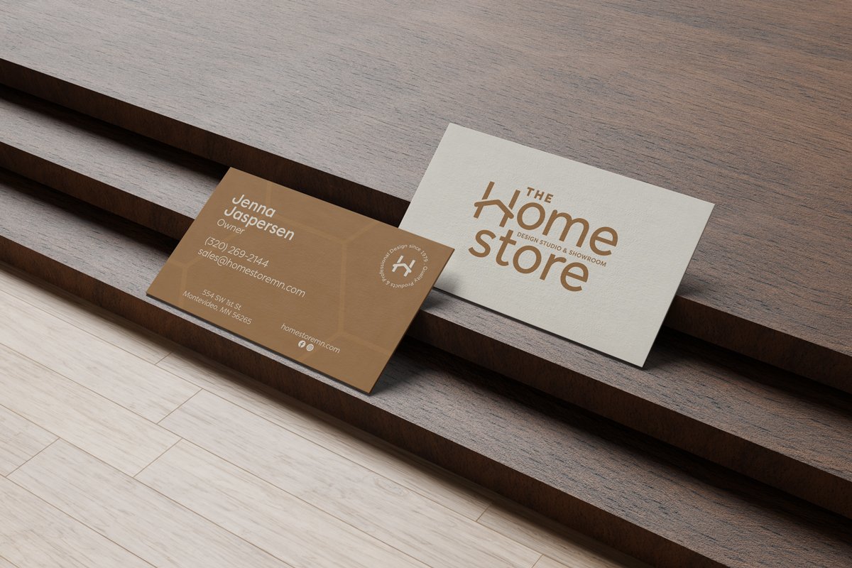 The Homestore business cards