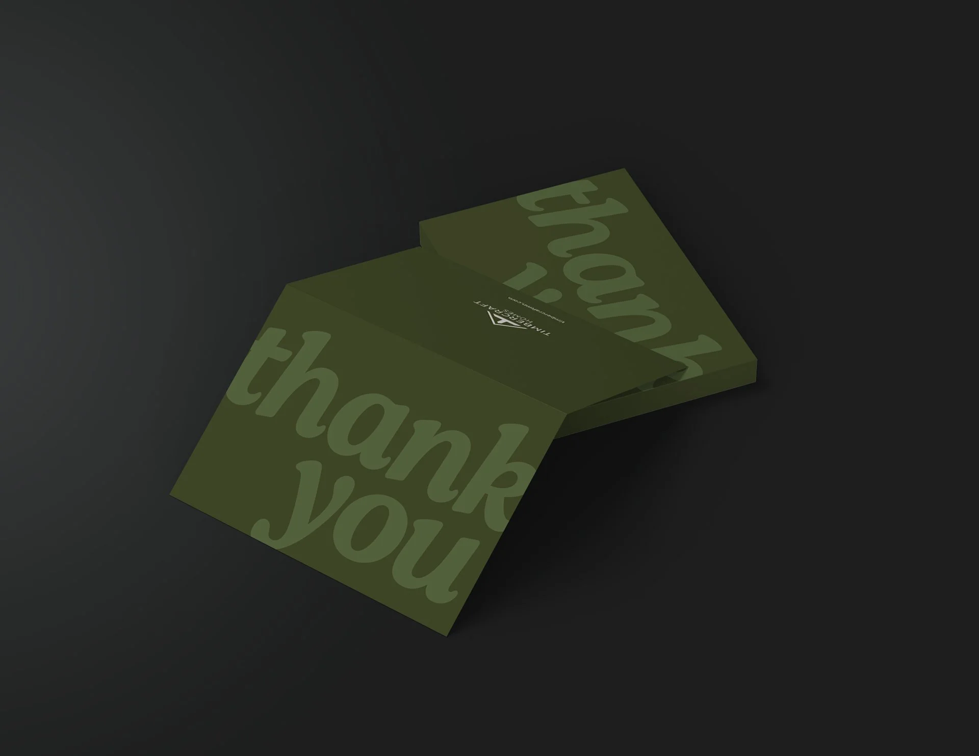 Timbercraft Homes Thank You cards
