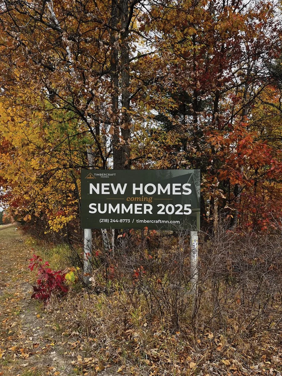 Timbercraft Homes signage
