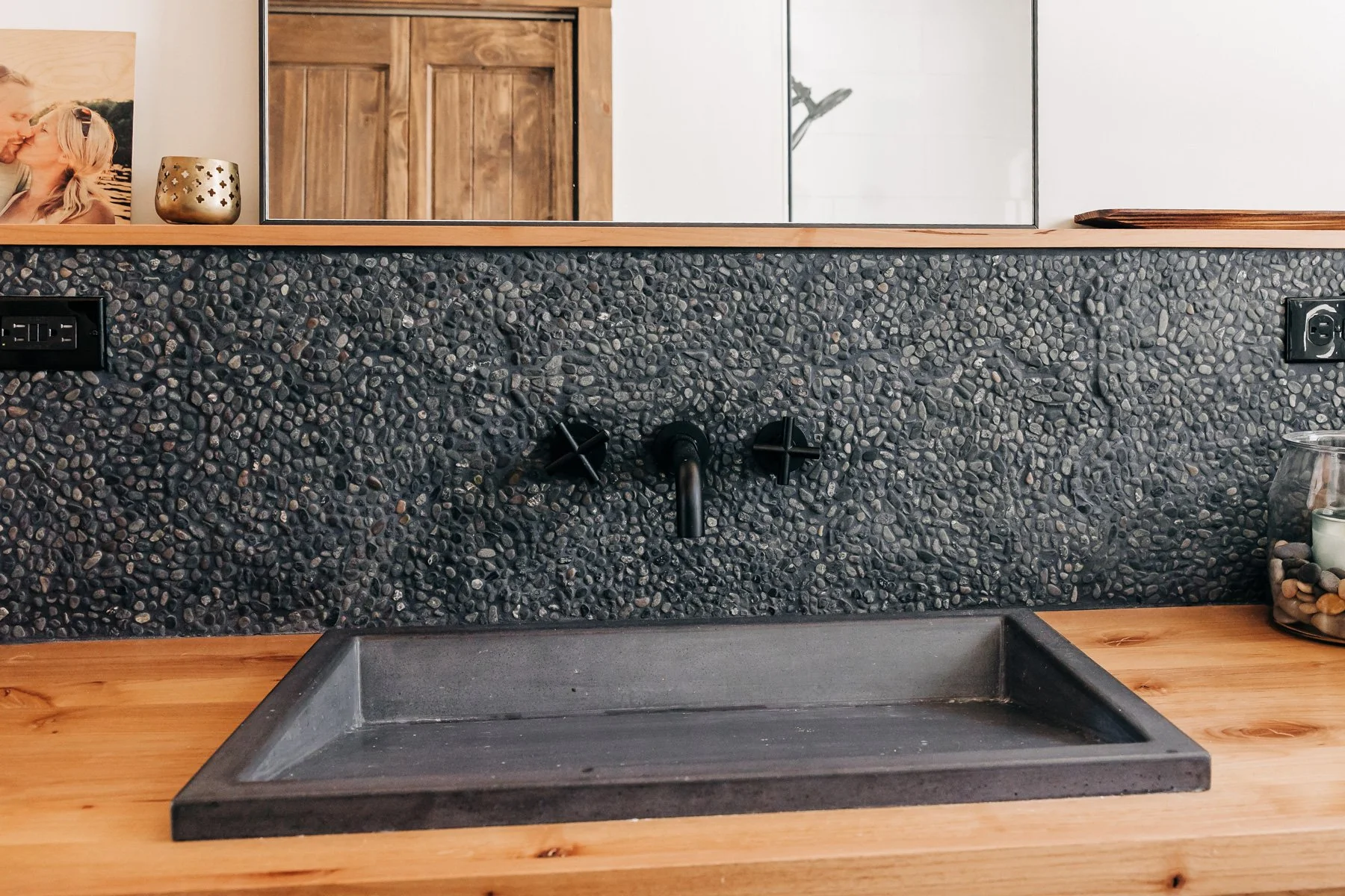 Bathroom sink and vanity