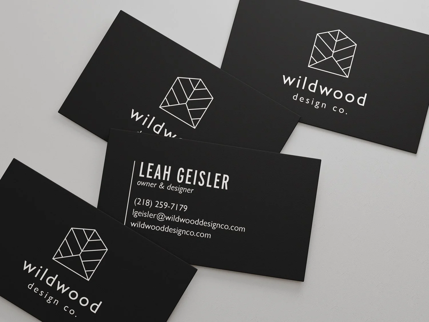 Wildwood Design Co. Business Cards