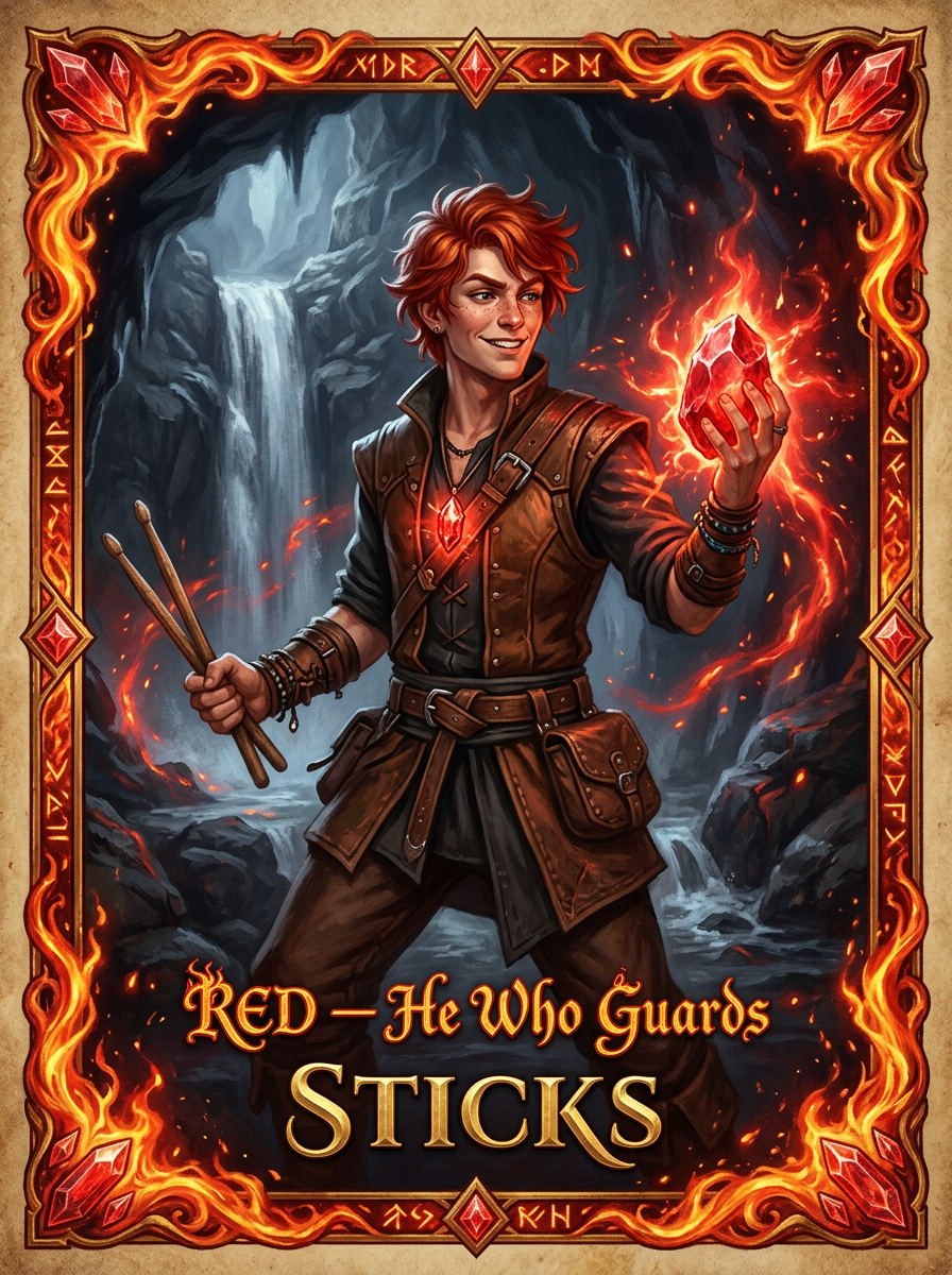 Red - Jasper/Sticks; Guardian Red	Guardianship, courage, protection, sacrifice, and the will to stand between danger and those not yet ready to stand alone.
