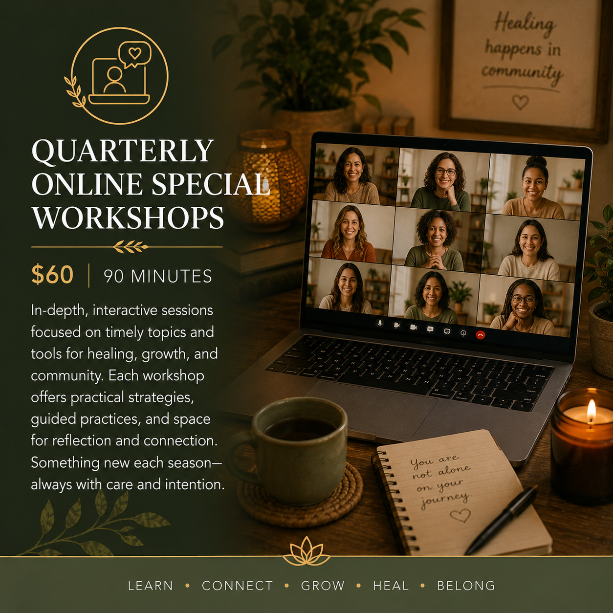 Quarterly Online Workshop
