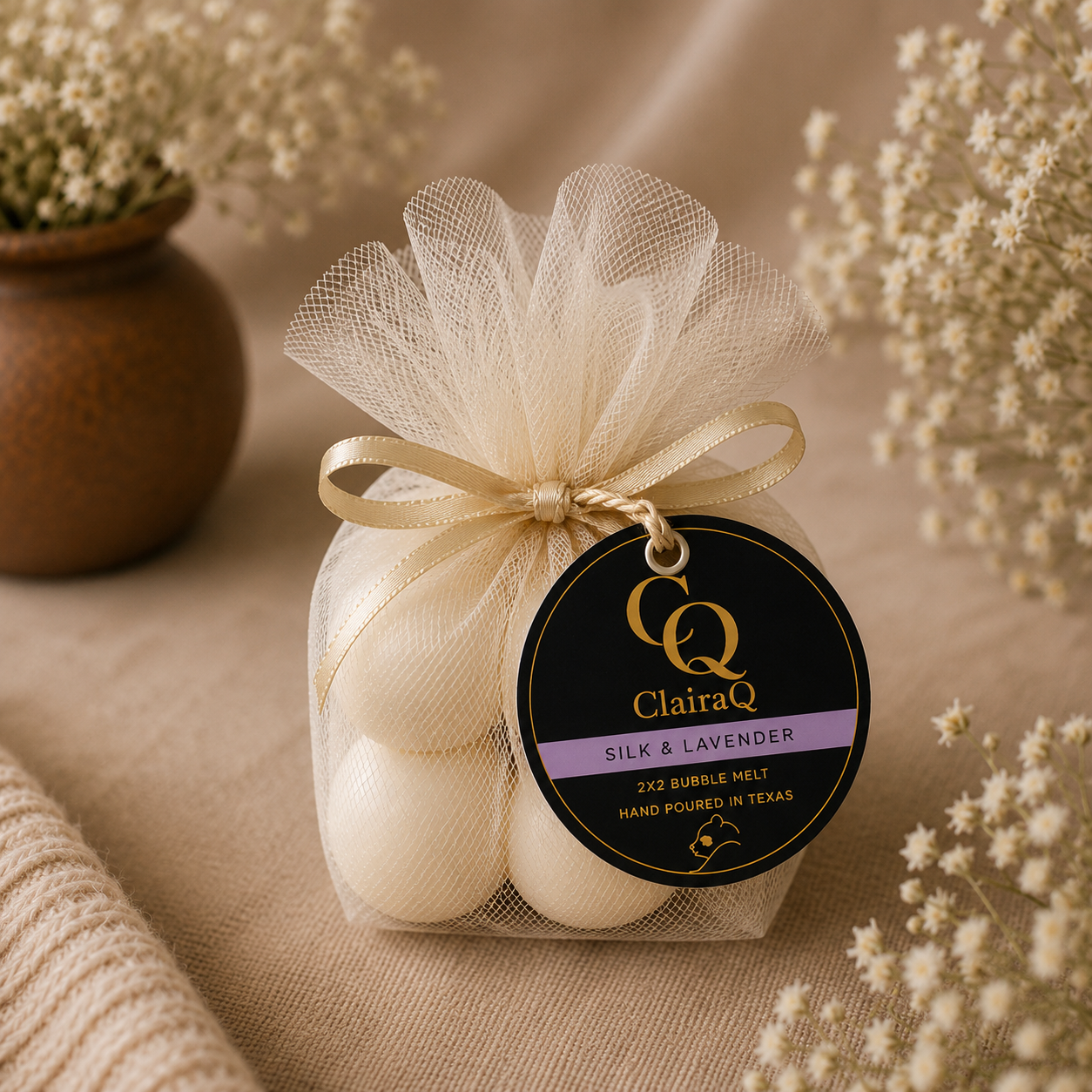Silk & Lavender Mini Bubble Melt