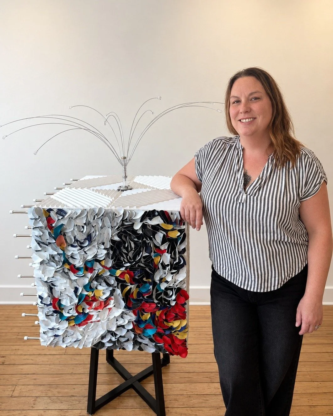 @artprize  piece dropped off! Thank you @artratgallery  for sponsoring me! 

"Touch Me" is on view through October!

#amandkoss #fidgetcube #fidgetart #worldslargestfidget #grandrapidsartprize @grandrapidsmi